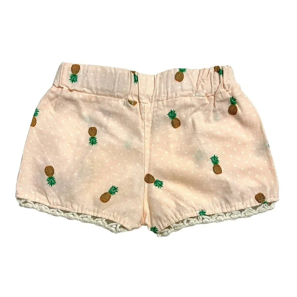 Handmade Small Shop 18m Pineapple Tulip Shorts